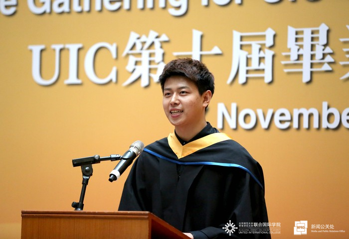 Statistics graduate Zhou Minda furthers his study at HKBU